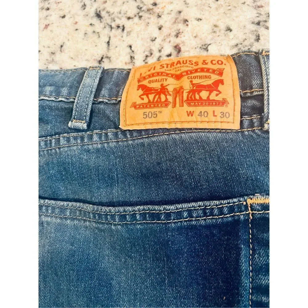 Levi's Men's 505 Regular Fit Jeans